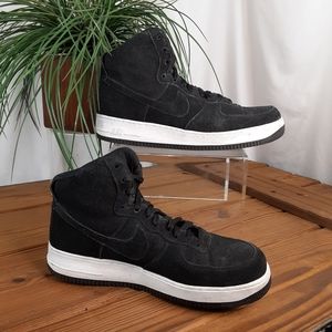 Nike Air Force 1 High '07 Black Size 12  #315121-038 BLK